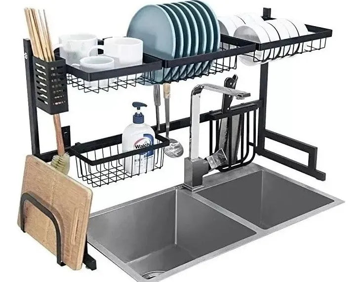Escurridor metálico para cocina