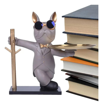 Escultura de perro