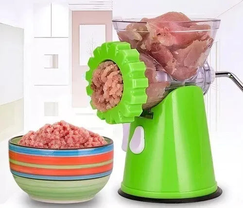 Máquina manual de moler carnes y alimentos multifuncional