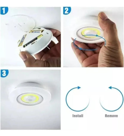 Luces LED adhesivas con control remoto