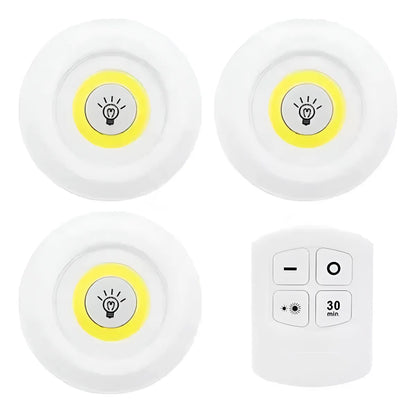 Luces LED adhesivas con control remoto