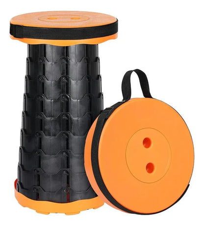 Silla plegable retráctil portátil