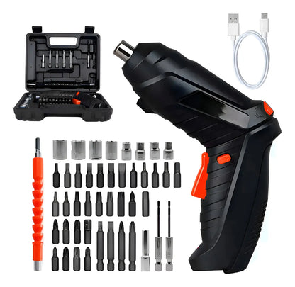 Destornillador Electrico Inalambrico Set 47 piezas
