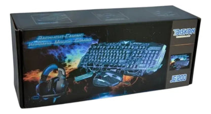 Combo gamer (teclado, mouse y diadema)