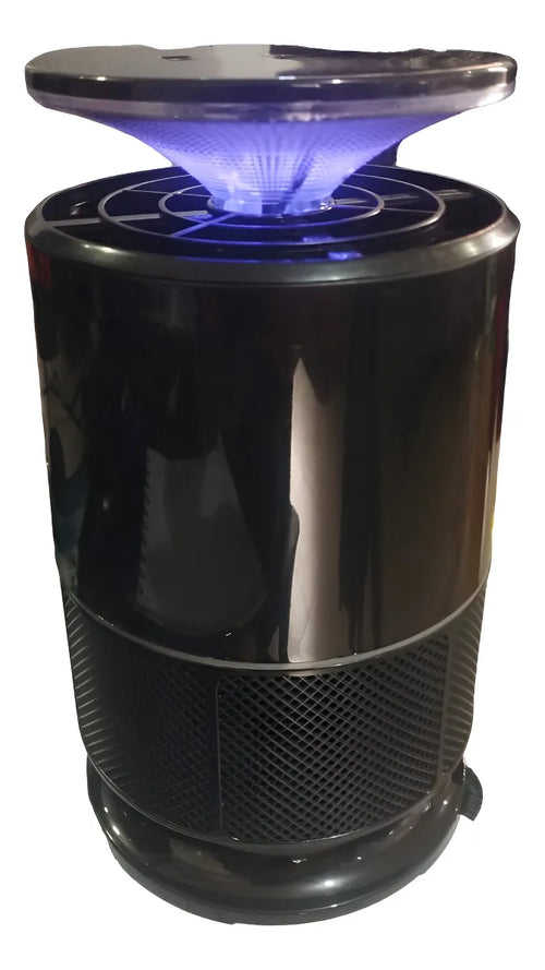 Atrapa mosquitos eléctrico con luz UV y ventilador silencioso