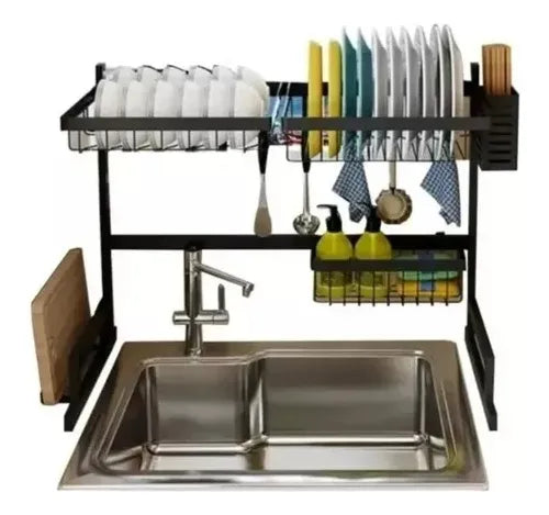 Escurridor metálico para cocina