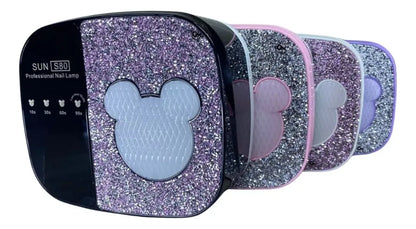 Lámpara de Uñas UV LED 108W Diseño Mickey