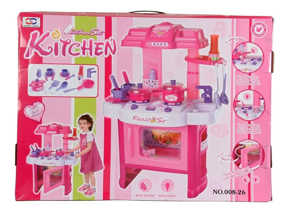 Juguete cocina con luces - sonido