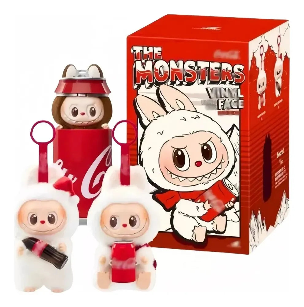Figura coleccionable tipo blind box de "The Monsters" (versión Coca-Cola)