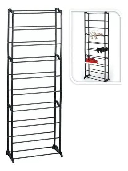 Organizador metálico tipo zapatero o estantería vertical multiusos