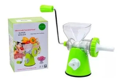 Máquina manual de moler carnes y alimentos multifuncional