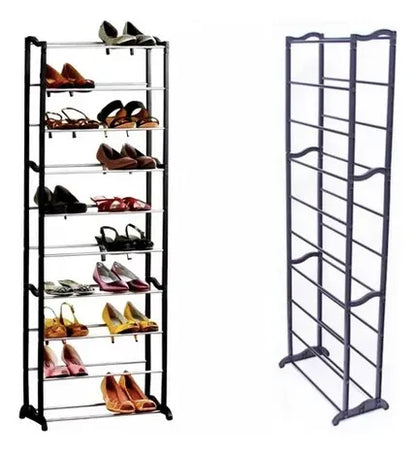 Organizador metálico tipo zapatero o estantería vertical multiusos