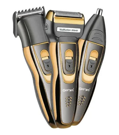 Afeitadora eléctrica multifuncional recargable 3 en 1