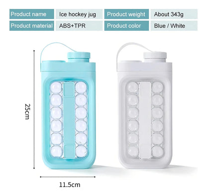 Molde En Cubos De Hielo Hielera Botella