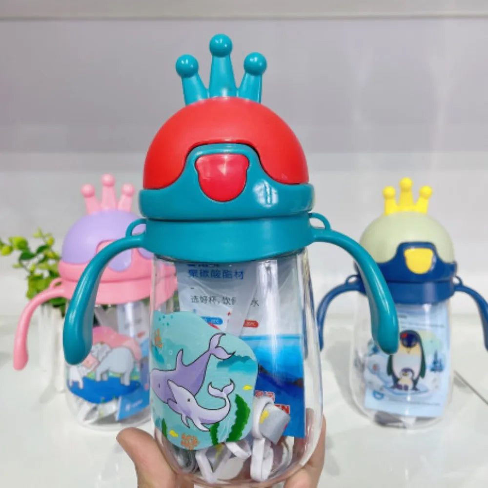 Mini Botella Animalito con Manija y Cinta