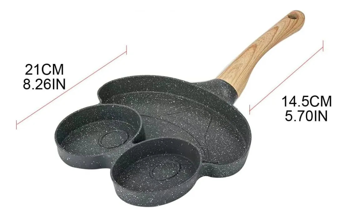 Sartén Antiadherente con Forma de sapo