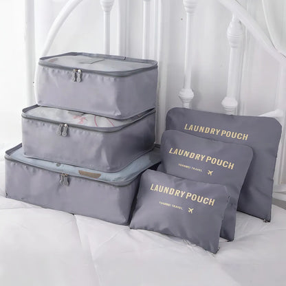 Organizador de maleta X6 piezas