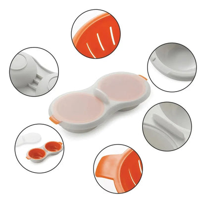 Molde de huevos ponchados