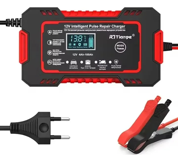 Cargador de Batería Inteligente 12V