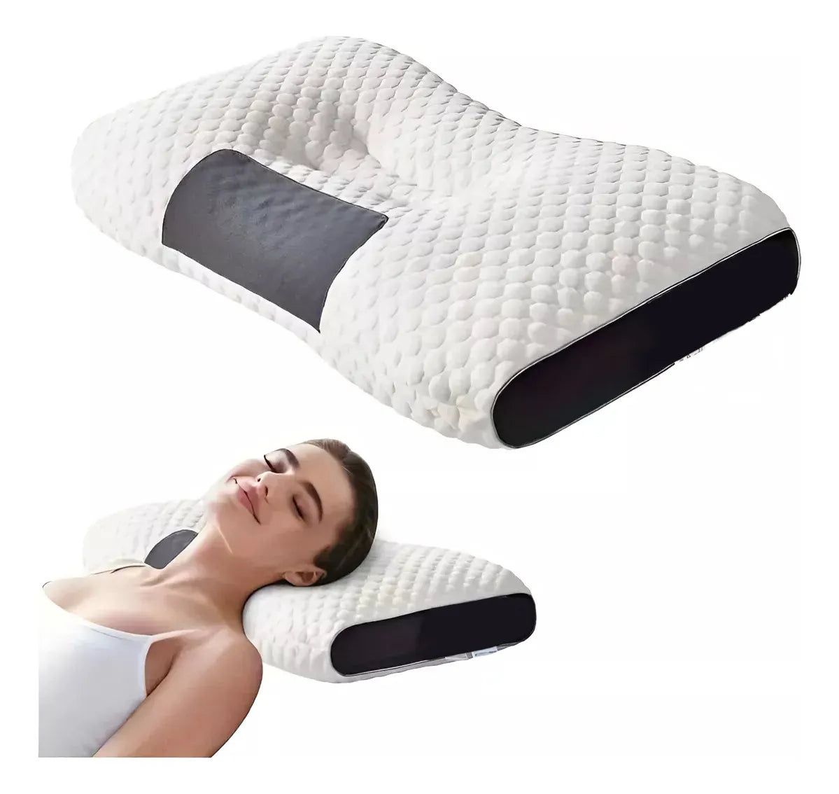 Almohada cómoda de descanso transpirable cuello