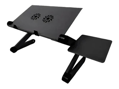 Mesa para laptop portátil plegable con ventiladores refrigerantes y enfriadores