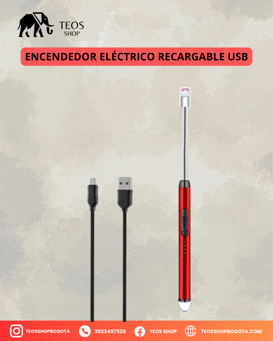 Encendedor Eléctrico Recargable USB