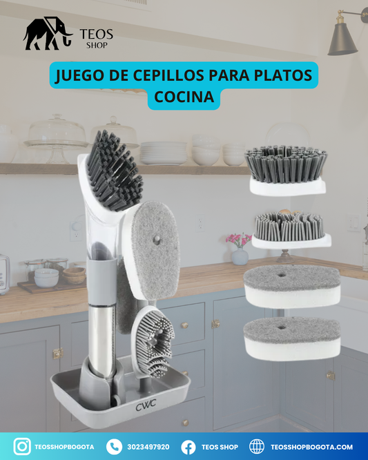 Juego De Cepillos Para Platos cocina