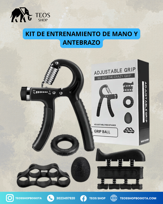 Kit de Entrenamiento de Mano y Antebrazo