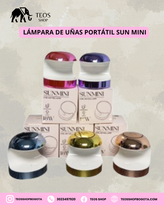 Lámpara de uñas portátil SUN MINI