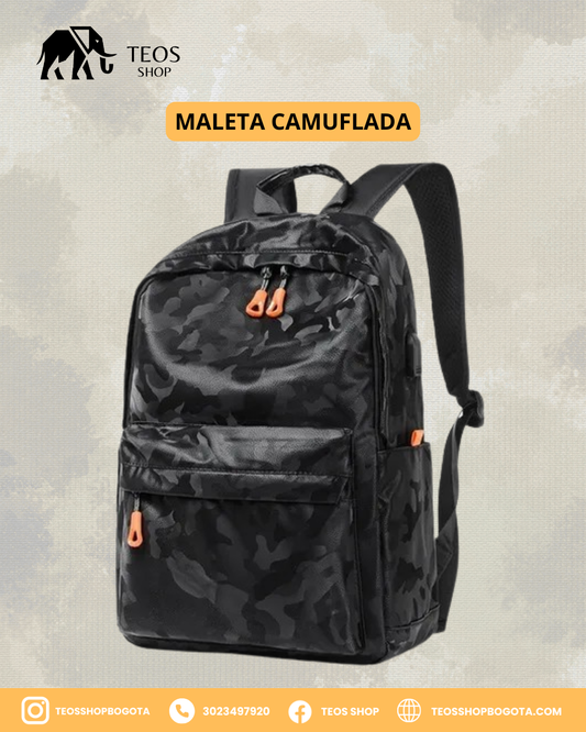 Maleta camuflada