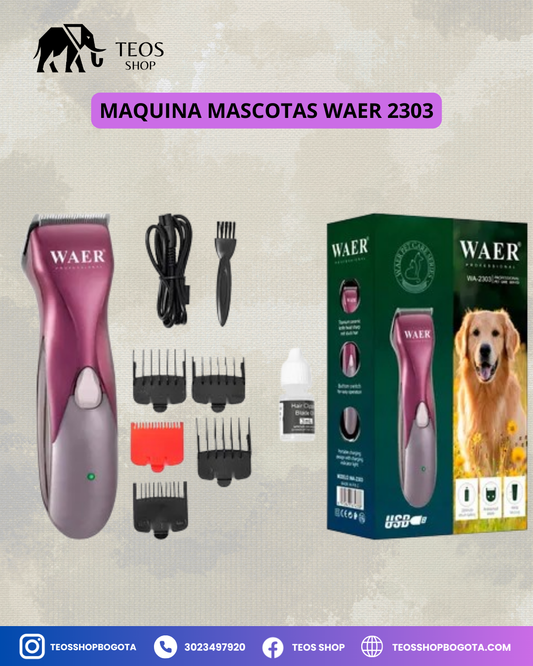 Maquina mascotas Waer 2303