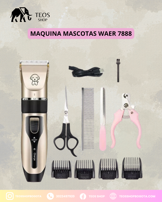 Maquina mascotas Waer 7888