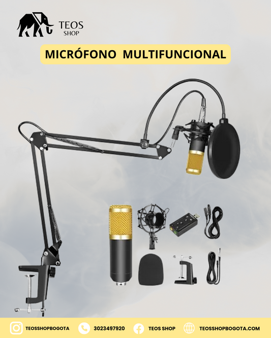 Micrófono multifuncional