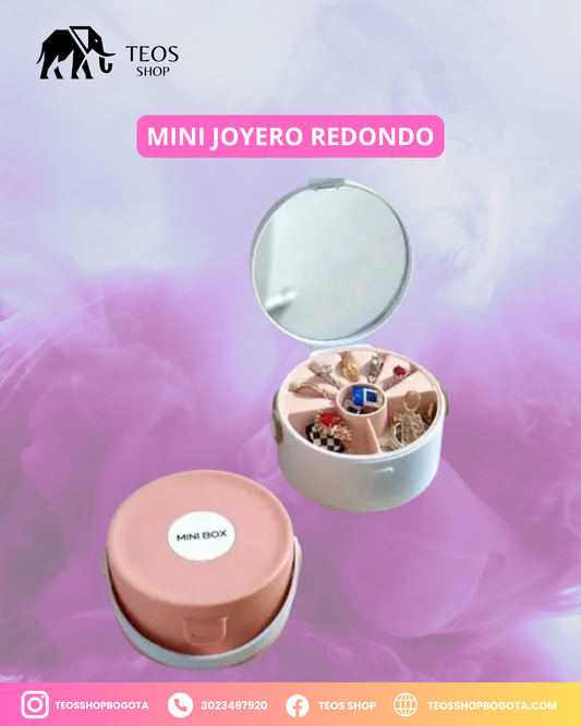 Mini joyero redondo