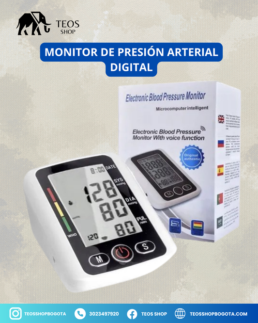Monitor de Presión Arterial Digital