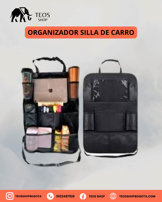 Organizador silla de carro