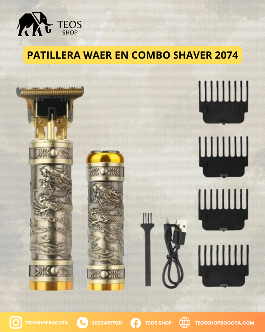 Patillera Waer En Combo Shaver 2074