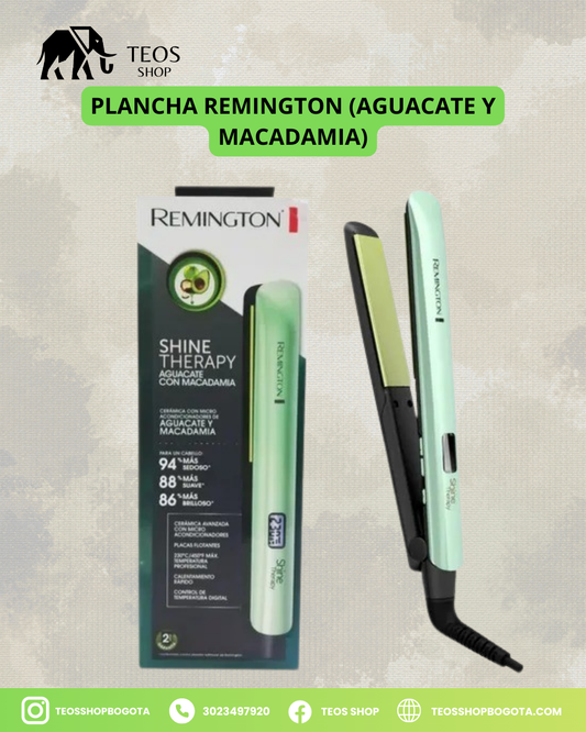 Plancha Remington (Aguacate y Macadamia)