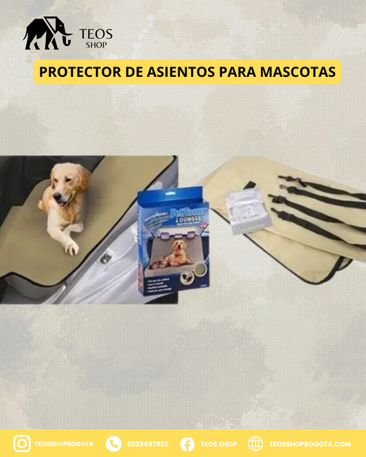 Protector de Asientos para Mascotas