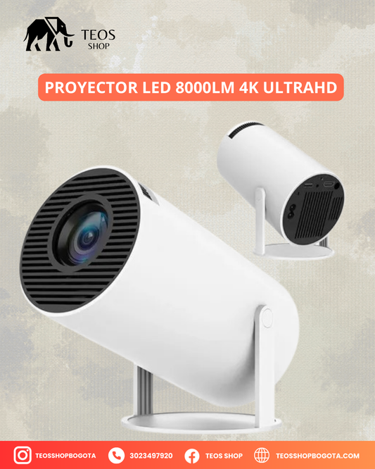 Proyector Led 8000lm 4k Ultrahd