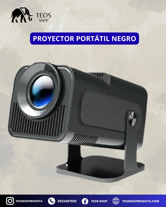 Proyector Portátil Negro