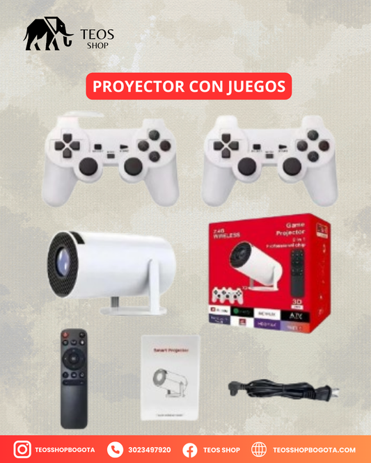 Proyector con Juegos