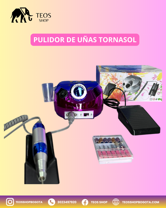 Pulidor de uñas tornasol