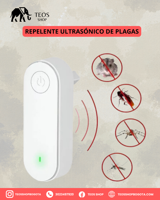 Repelente Ultrasónico de Plagas
