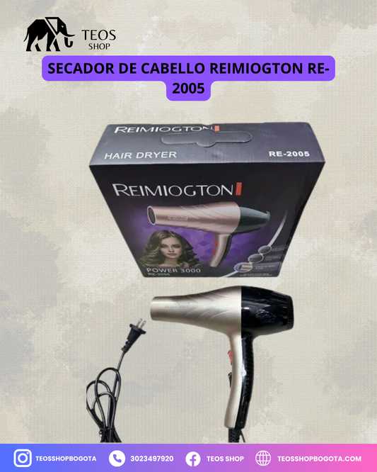 Secador de Cabello Reimiogton RE-2005