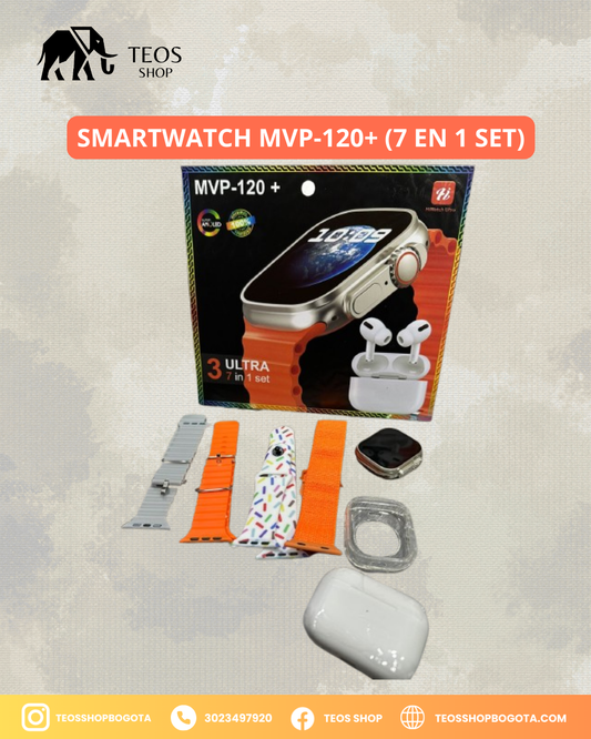 Smartwatch MVP-120+ (7 en 1 set)