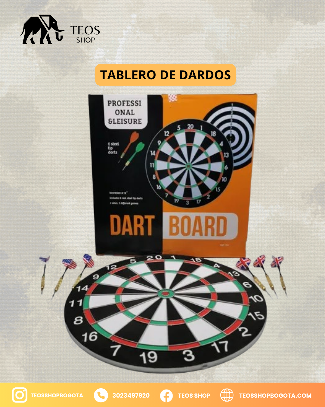 Tablero de dardos