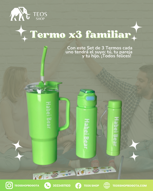 Termo x3 Familiar