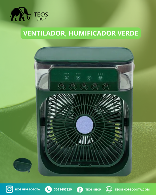 Ventilador Humificador verde