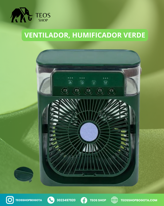 Ventilador Humificador verde